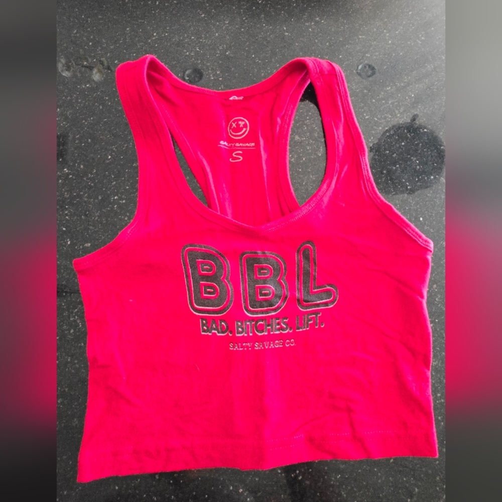 Pink BBL Tank Top